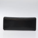 GUCCI Hand Bag Leather Black Gold 26 000 907 Auth ep9106-5