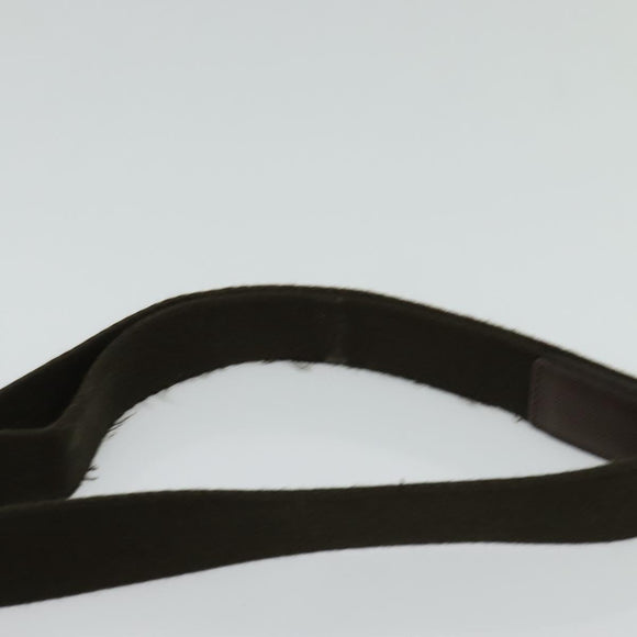 BURBERRY Nova Check Shoulder Bag Canvas Beige Silver Auth ep9111