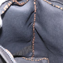 FENDI Hand Bag Nylon Black Gold Auth ep9113-18