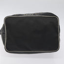 FENDI Hand Bag Nylon Black Gold Auth ep9113-9