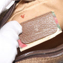 GUCCI GG Supreme Web Sherry Line Clutch Bag PVC Beige 89 01 034 Auth ep9131-10