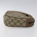 GUCCI GG Supreme Web Sherry Line Clutch Bag PVC Beige 89 01 034 Auth ep9131-3