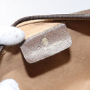 GUCCI GG Supreme Web Sherry Line Clutch Bag PVC Beige 75 01 012 Auth ep9136-13