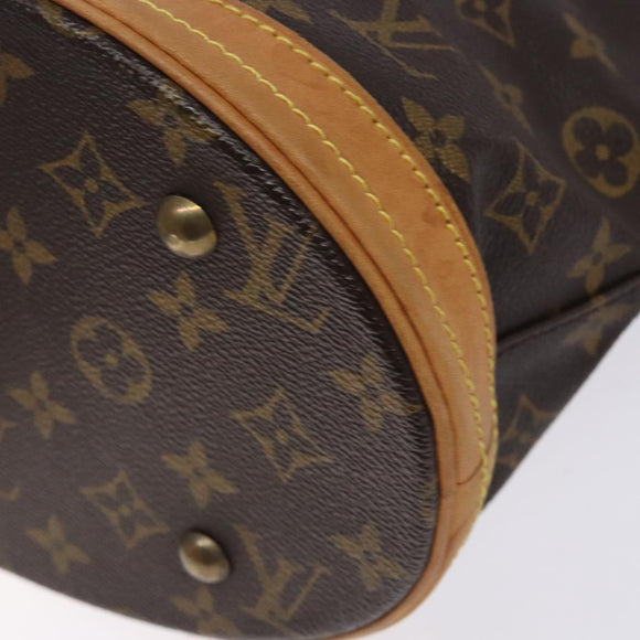 LOUIS VUITTON Monogram Bucket PM Shoulder Bag M42238 LV Auth ep9139