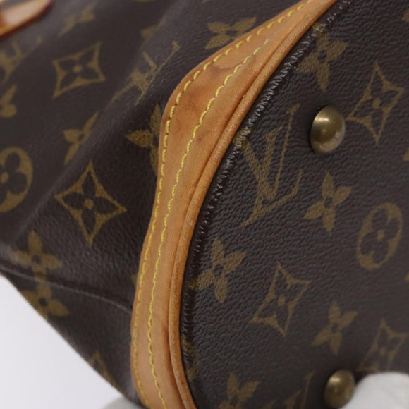 LOUIS VUITTON Monogram Bucket PM Shoulder Bag M42238 LV Auth ep9139