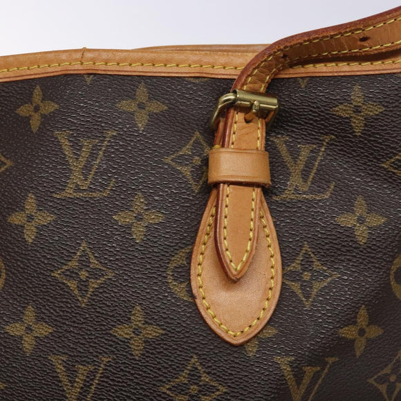 LOUIS VUITTON Monogram Bucket PM Shoulder Bag M42238 LV Auth ep9139