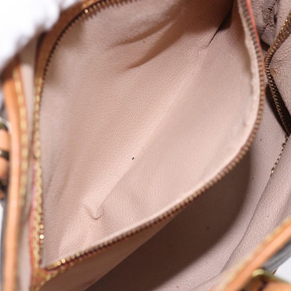 LOUIS VUITTON Monogram Bucket PM Shoulder Bag M42238 LV Auth ep9139