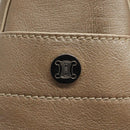 CELINE Boogie bag Hand Bag Leather Gold Auth ep9147-14