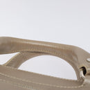 CELINE Boogie bag Hand Bag Leather Gold Auth ep9147-8