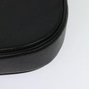 Burberrys Shoulder Bag Leather Black Gold Auth ep9157-13