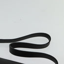 Burberrys Shoulder Bag Leather Black Gold Auth ep9157-8