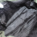 PRADA Shoulder Bag Nylon Khaki Silver Auth ep9159-10