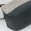 GUCCI Shoulder Bag PVC Leather Navy Gold 116 02 107 Auth ep9165-16