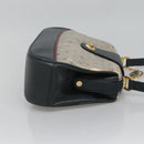 GUCCI Shoulder Bag PVC Leather Navy Gold 116 02 107 Auth ep9165-3