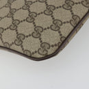 GUCCI GG Supreme Web Sherry Line Shoulder Bag PVC Beige 904 02 047 Auth ep9173-17