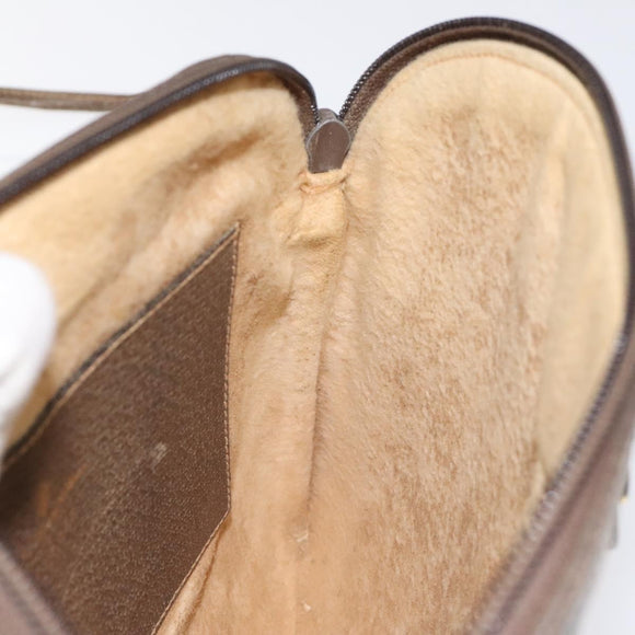 GUCCI GG Supreme Web Sherry Line Shoulder Bag PVC Beige 904 02 047 Auth ep9173