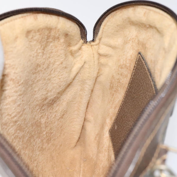 GUCCI GG Supreme Web Sherry Line Shoulder Bag PVC Beige 904 02 047 Auth ep9173