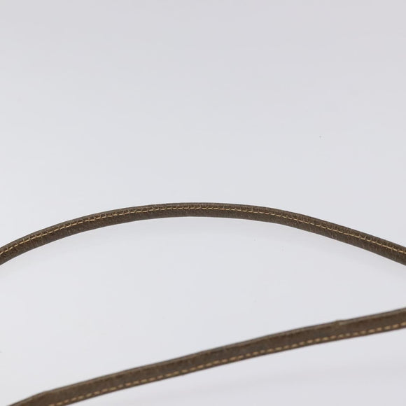 GUCCI GG Supreme Web Sherry Line Shoulder Bag PVC Beige 904 02 047 Auth ep9173