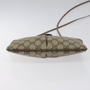 GUCCI GG Supreme Web Sherry Line Shoulder Bag PVC Beige 904 02 047 Auth ep9173-5