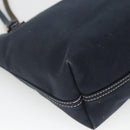 FENDI Shoulder Bag Canvas Navy Silver Auth ep9176-16