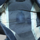 FENDI Shoulder Bag Canvas Navy Silver Auth ep9176-11