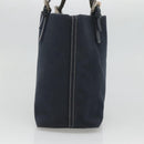 FENDI Shoulder Bag Canvas Navy Silver Auth ep9176-3