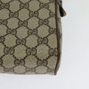 GUCCI GG Supreme Web Sherry Line Clutch Bag PVC Beige 89 01 012 Auth ep9182-16