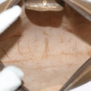 GUCCI GG Supreme Web Sherry Line Clutch Bag PVC Beige 89 01 012 Auth ep9182-9