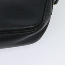 GUCCI Shoulder Bag Leather Black Gold 001 093 1050 Auth ep9187-14