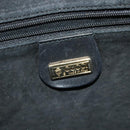 GUCCI Shoulder Bag Leather Black Gold 001 093 1050 Auth ep9187-15
