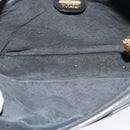 GUCCI Shoulder Bag Leather Black Gold 001 093 1050 Auth ep9187-16