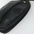 GUCCI Shoulder Bag Leather Black Gold 001 093 1050 Auth ep9187-6