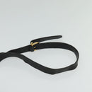 GUCCI Shoulder Bag Leather Black Gold 001 093 1050 Auth ep9187-8