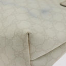 GUCCI GG Supreme Tote Bag PVC White Gold 189897 Auth ep9198-9