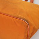 PRADA Tote Bag Nylon 2way Orange Gold Auth ep9199-9