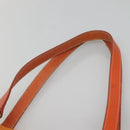 PRADA Tote Bag Nylon 2way Orange Gold Auth ep9199-8