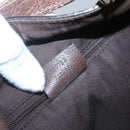 GUCCI GG Canvas Abbey Hand Bag Beige Gold 130733 Auth ep9200-12