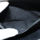 GUCCI Shoulder Bag Leather Black Gold Auth ep9209-12