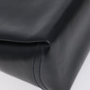 GUCCI Hand Bag Leather Navy Gold Auth ep9224-16