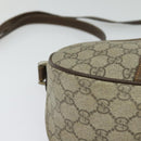 GUCCI GG Supreme Web Sherry Line Bag PVC Beige Gold 89 02 032 Auth ep9229-9