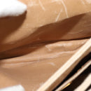 GUCCI GG Plus Supreme Shoulder Bag PVC Beige Gold Auth ep9232-20