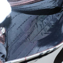 BURBERRY Nova Check Shoulder Bag Canvas Beige Silver Auth ep9235-15