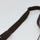 BURBERRY Nova Check Shoulder Bag Canvas Beige Silver Auth ep9235-8