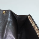 Christian Dior Trotter Canvas Shoulder Bag Brown Gold Auth ep9243-19