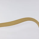 BURBERRY Shoulder Bag Leather Beige Gold Auth ep9244-8