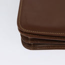 Burberrys Nova Check Shoulder Bag PVC Beige Gold Auth ep9252-12