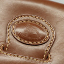 Burberrys Nova Check Shoulder Bag PVC Beige Gold Auth ep9252-14