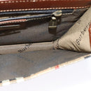 Burberrys Nova Check Shoulder Bag PVC Beige Gold Auth ep9252-21