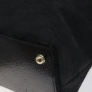 GUCCI GG Canvas Tote Bag Black Gold 120840 Auth ep9254-12