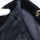 GUCCI GG Canvas Tote Bag Black Gold 120840 Auth ep9254-17